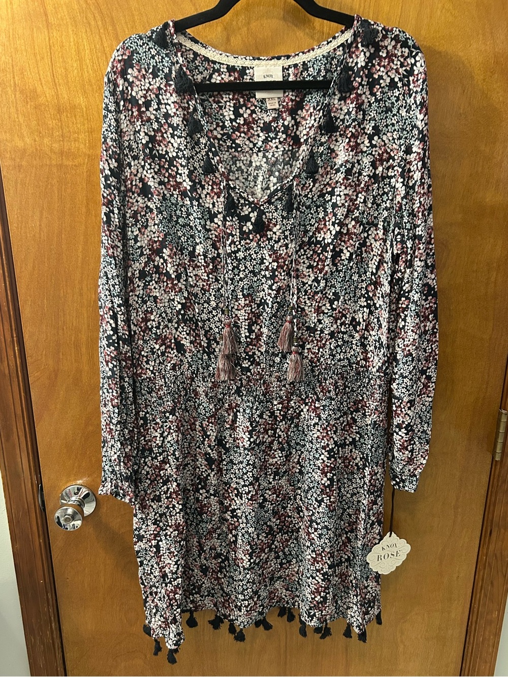 NWT Knox Rose Floral Tunic Dress - Picture 4 of 11